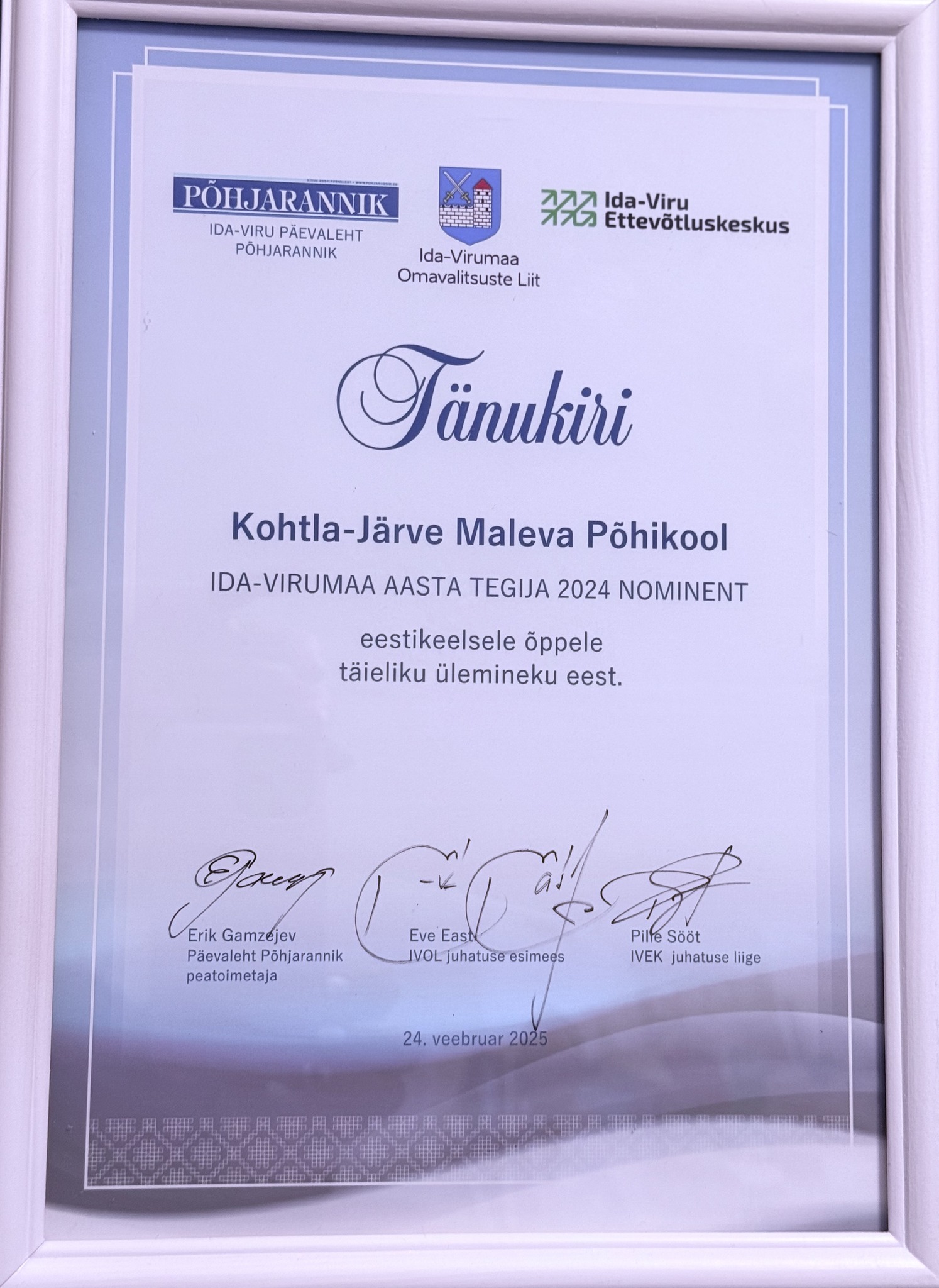 Aasta tegija 2024 nominent